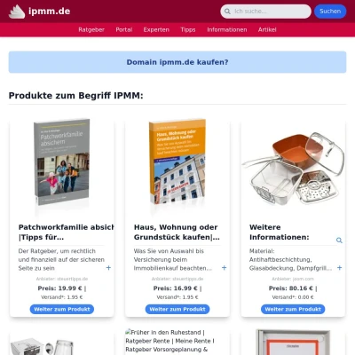 Screenshot ipmm.de