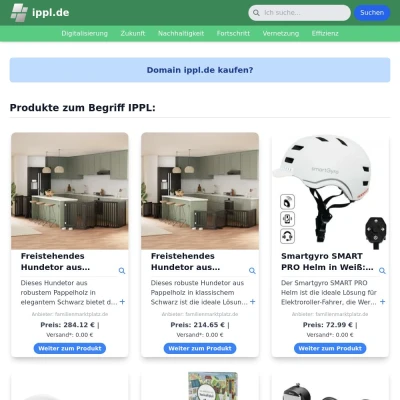 Screenshot ippl.de