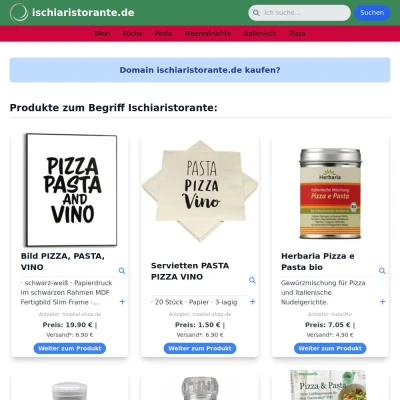 Screenshot ischiaristorante.de