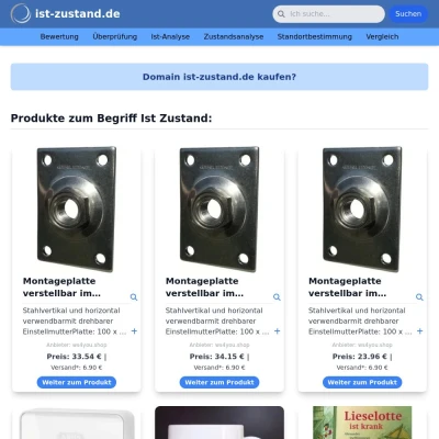 Screenshot ist-zustand.de
