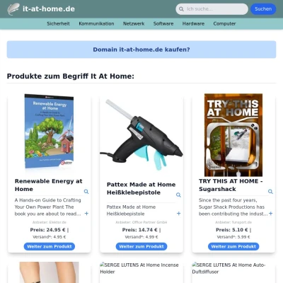 Screenshot it-at-home.de
