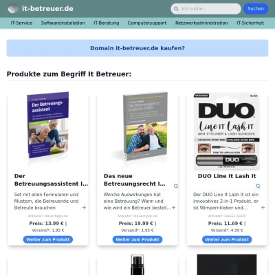 Screenshot it-betreuer.de