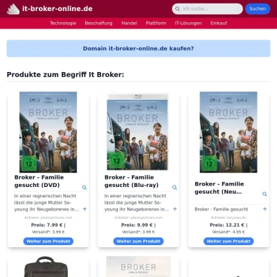 Screenshot it-broker-online.de