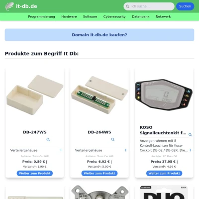 Screenshot it-db.de