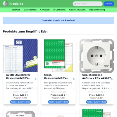 Screenshot it-edv.de