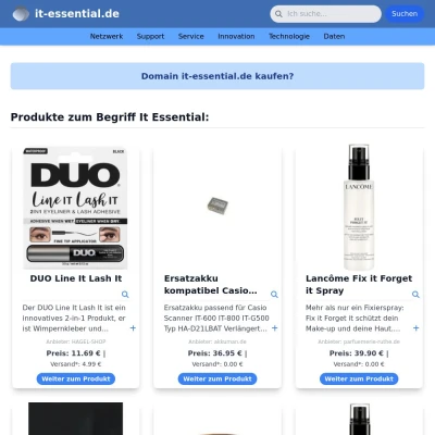 Screenshot it-essential.de