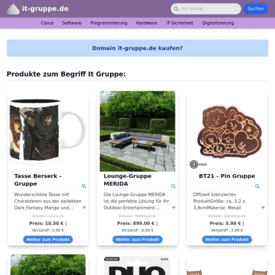 Screenshot it-gruppe.de