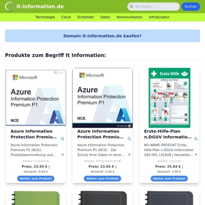 Screenshot it-information.de