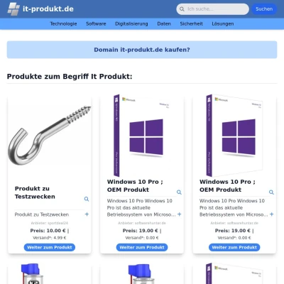 Screenshot it-produkt.de
