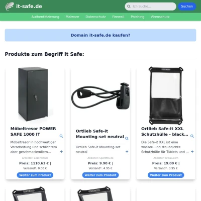 Screenshot it-safe.de