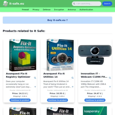 Screenshot it-safe.eu