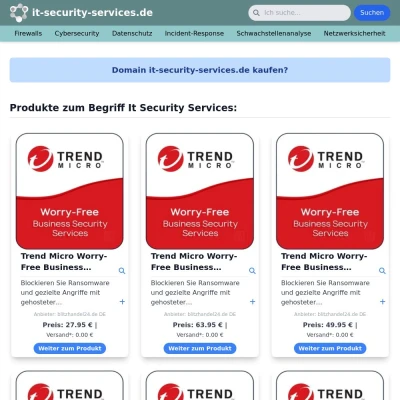 Screenshot it-security-services.de