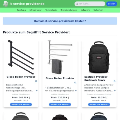 Screenshot it-service-provider.de