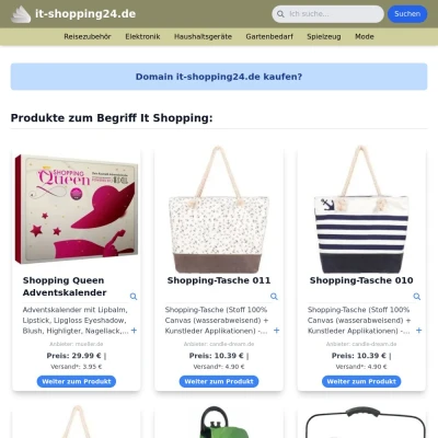 Screenshot it-shopping24.de