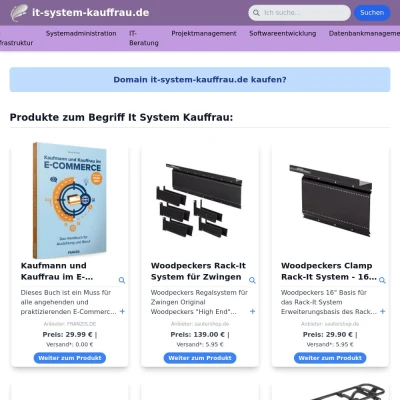Screenshot it-system-kauffrau.de