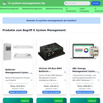 Screenshot it-system-management.de