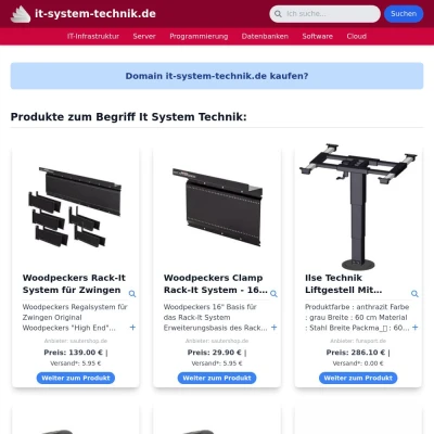 Screenshot it-system-technik.de