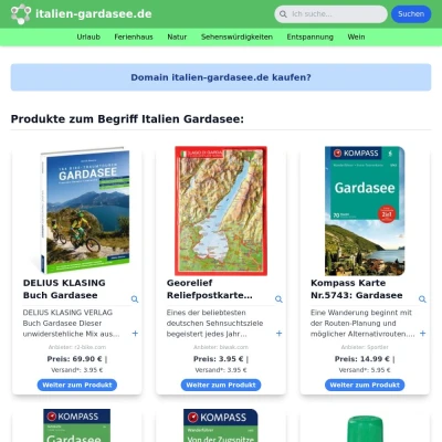 Screenshot italien-gardasee.de