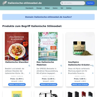Screenshot italienische-stilmoebel.de