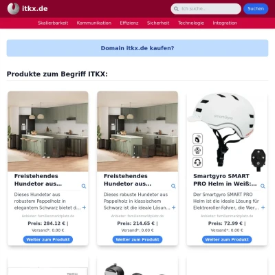 Screenshot itkx.de