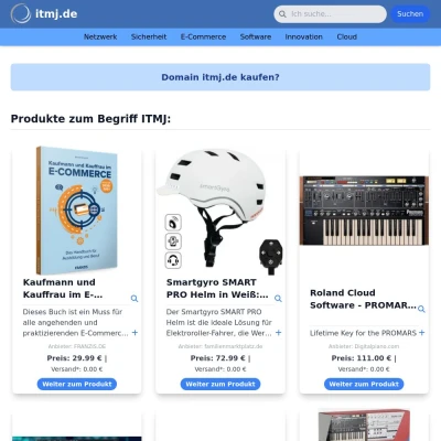 Screenshot itmj.de
