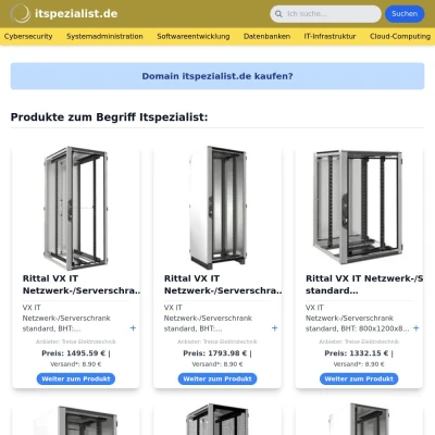 Screenshot itspezialist.de