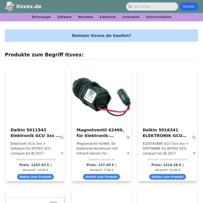 Screenshot itsvex.de