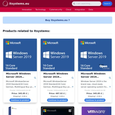 Screenshot itsystems.eu
