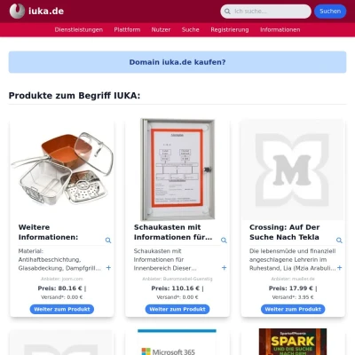 Screenshot iuka.de