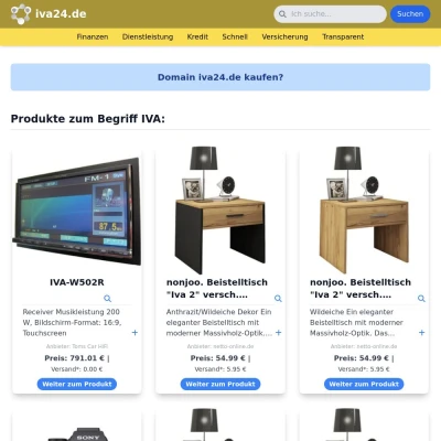 Screenshot iva24.de