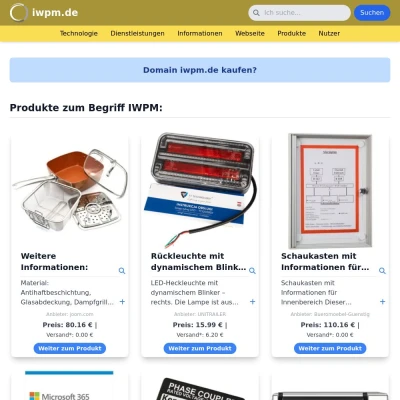 Screenshot iwpm.de
