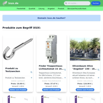 Screenshot ixux.de