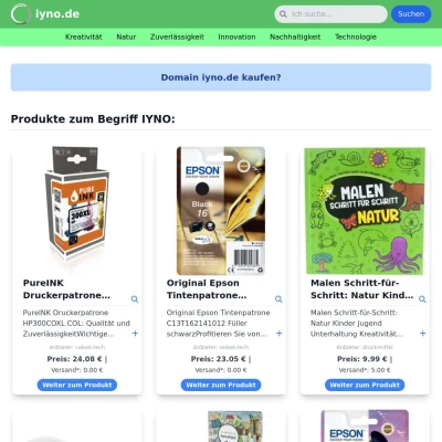 Screenshot iyno.de