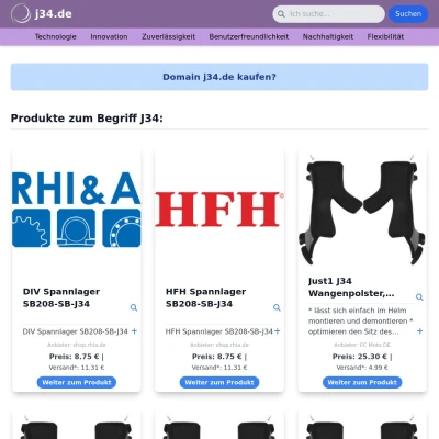 Screenshot j34.de