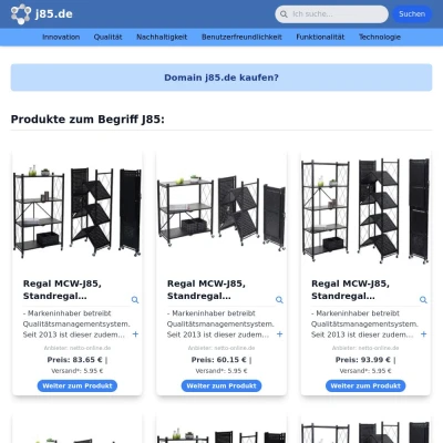 Screenshot j85.de