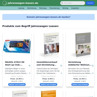 Screenshot jahreswagen-leasen.de