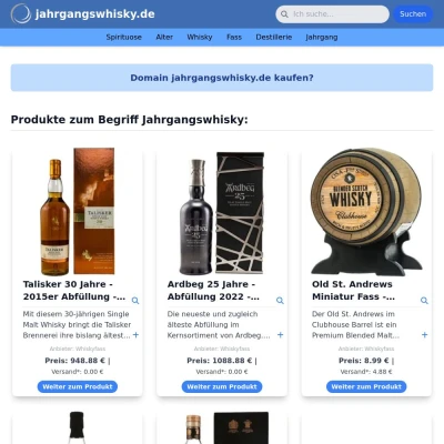 Screenshot jahrgangswhisky.de