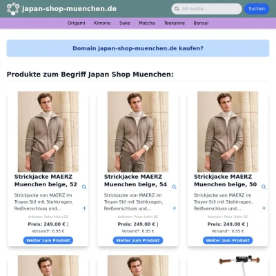 Screenshot japan-shop-muenchen.de