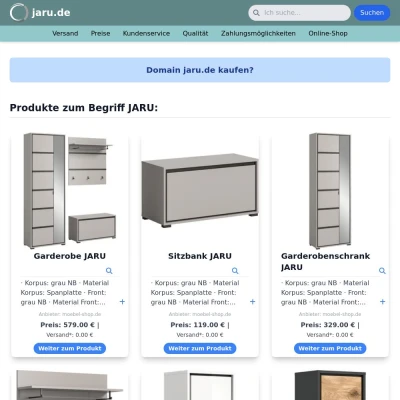 Screenshot jaru.de