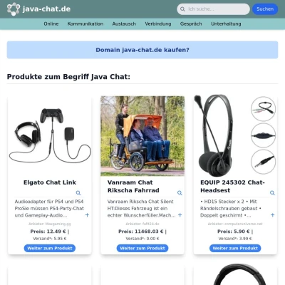 Screenshot java-chat.de