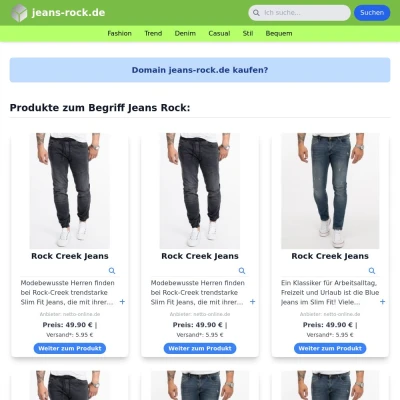 Screenshot jeans-rock.de