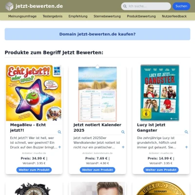 Screenshot jetzt-bewerten.de