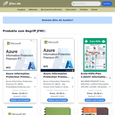 Screenshot jfmc.de