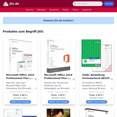 Screenshot jiix.de