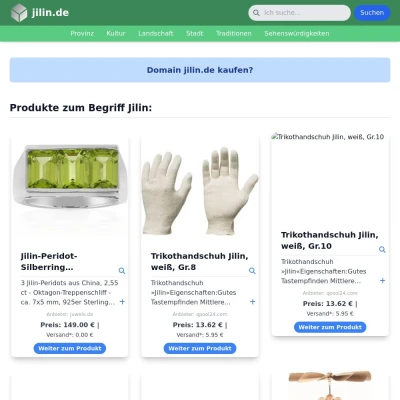 Screenshot jilin.de