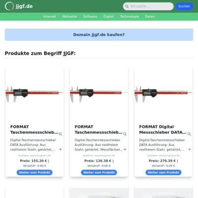 Screenshot jjgf.de
