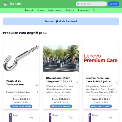 Screenshot jkel.de