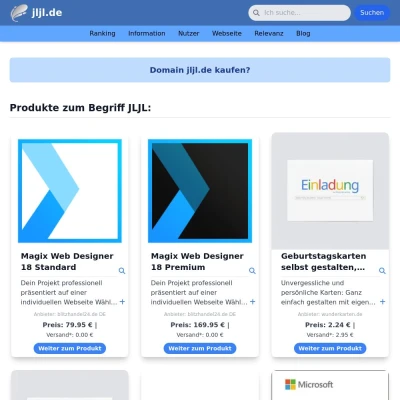 Screenshot jljl.de