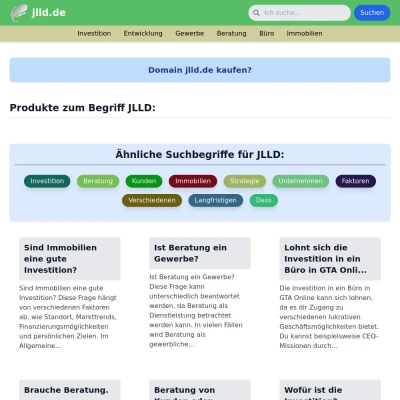 Screenshot jlld.de