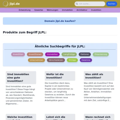 Screenshot jlpl.de